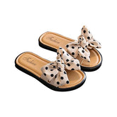 Dotti - Girl Bow Slides Slippers.